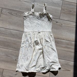 Art Class White Casual Kids Dress
